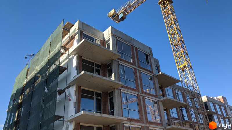 Хід будівництва ЖК Грінвуд-2, 3 будинок, листопад 2022