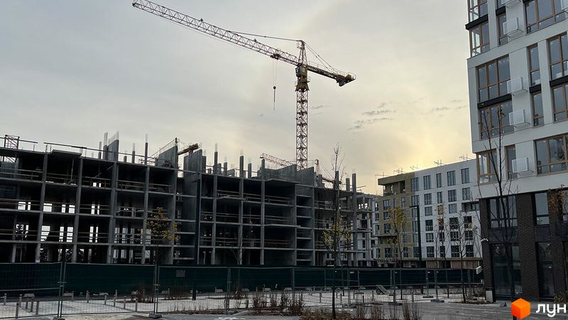 Ход строительства ЖК Файна Таун, , ноябрь 2022