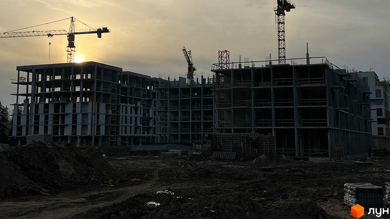 Ход строительства ЖК Файна Таун, , ноябрь 2022