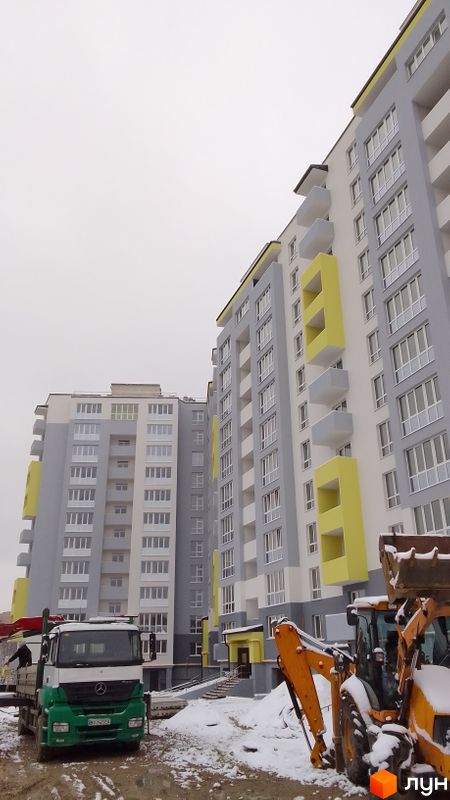 Хід будівництва ЖК Богуслава, 1 будинок, листопад 2022