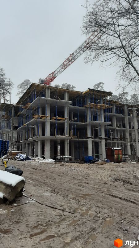 Хід будівництва ЖК Gravity Park, 2 будинок, листопад 2022