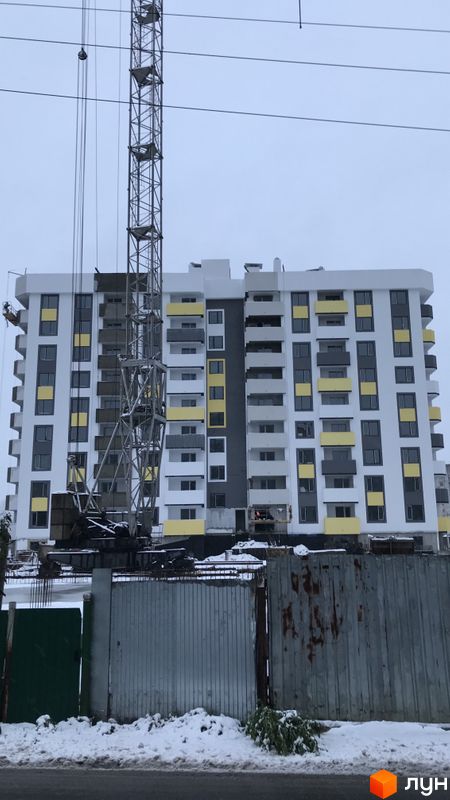 Хід будівництва ЖК Банківський 2, 3 будинок, листопад 2022
