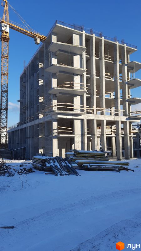 Ход строительства ЖК RIVERDALE, 8 дом, декабрь 2022