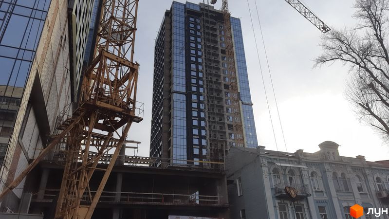 Ход строительства МФК Metropole, 3 дом, январь 2023
