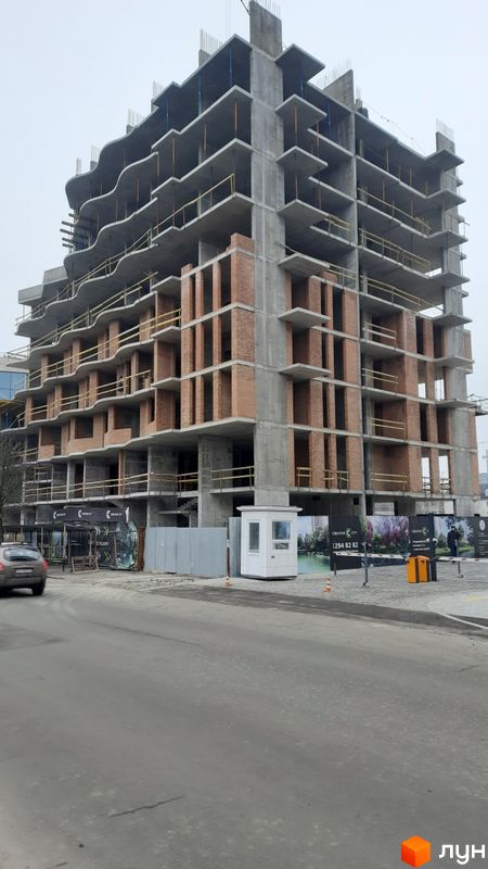 Хід будівництва ЖК Creator City, 2 будинок, січень 2023