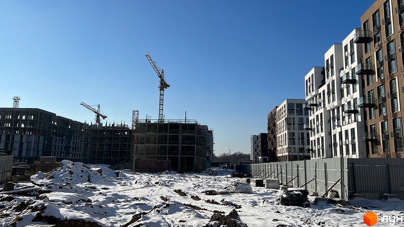 Ход строительства ЖК Файна Таун, 0, февраль 2023