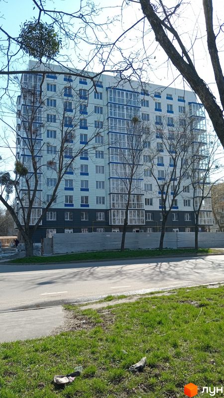Хід будівництва вул. Великотирнівська, 4а, 1 будинок (секція 1), квітень 2023