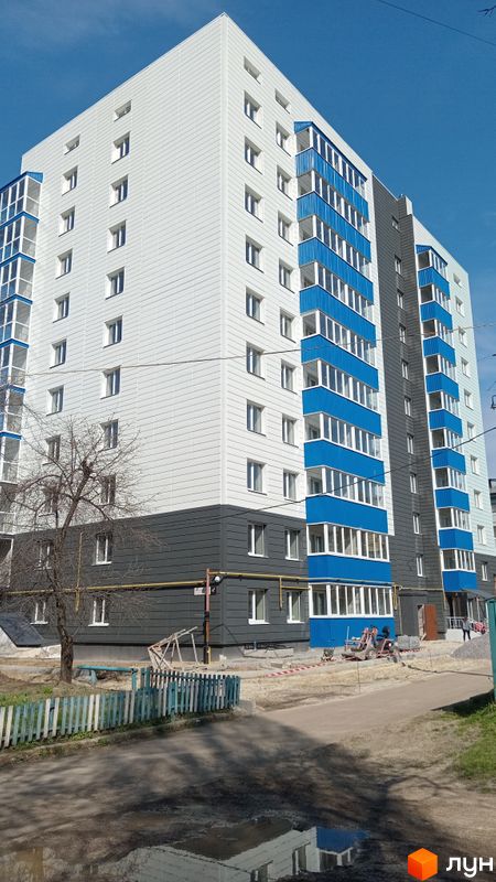 Хід будівництва вул. Великотирнівська, 4а, 1 будинок (секція 1), квітень 2023
