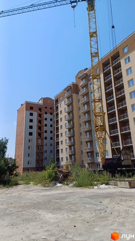 Ход строительства ЖК Академ городок, 1 дом (секция 11), август 2023