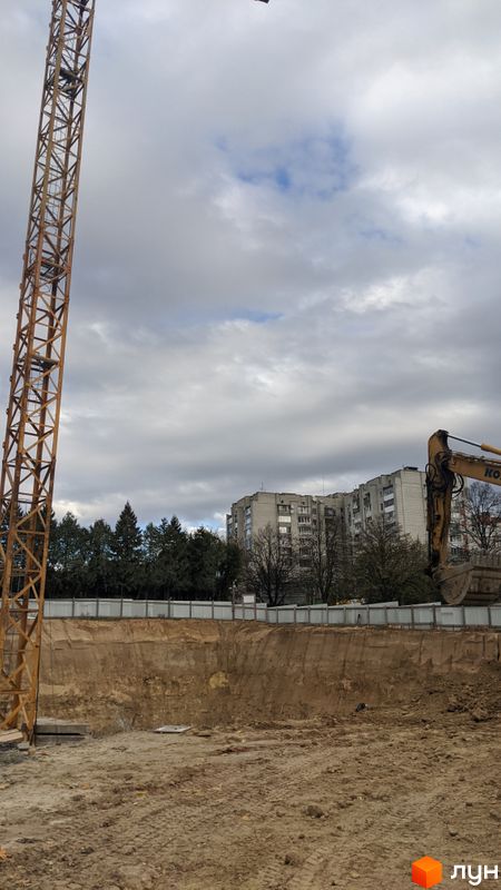 Хід будівництва ЖК Венґлінський, 1-2 секції, листопад 2023