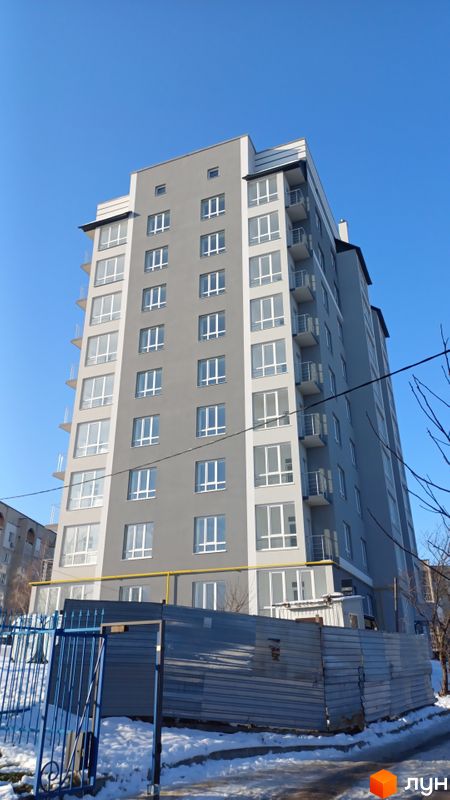 Хід будівництва вул. Ранкова (Раскової), 2а, 2 будинок, грудень 2023