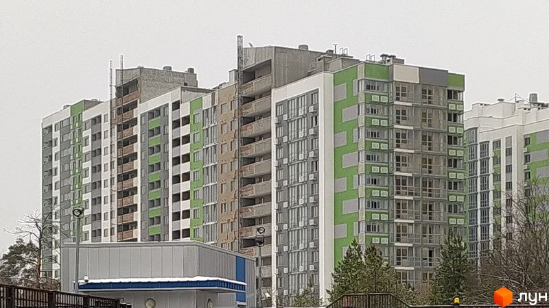 Ход строительства ЖК Чаривне Мисто, 2 дом, декабрь 2023