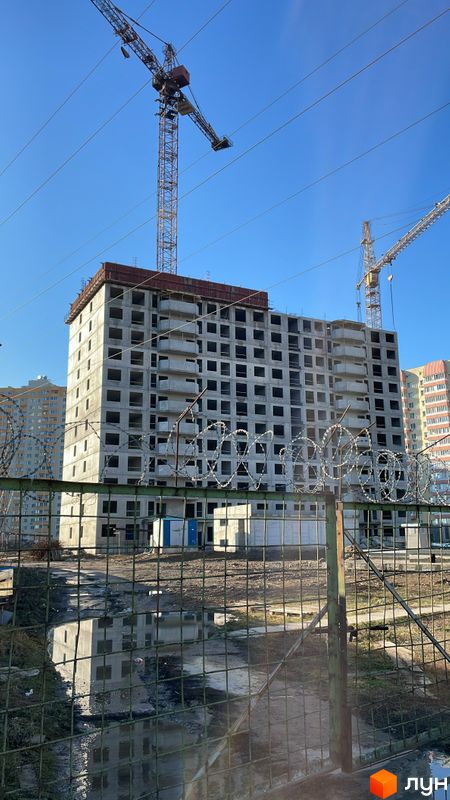 Ход строительства ЖК Олимпийский, 14 дом, декабрь 2023