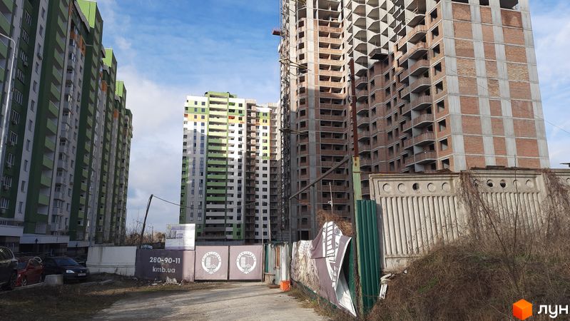 Хід будівництва ЖК Академ Парк, 2 будинок, грудень 2023