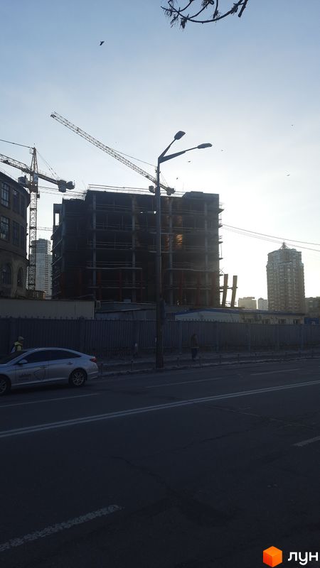Ход строительства ул. Князей Острожских (Московская), 8, Дом, январь 2024