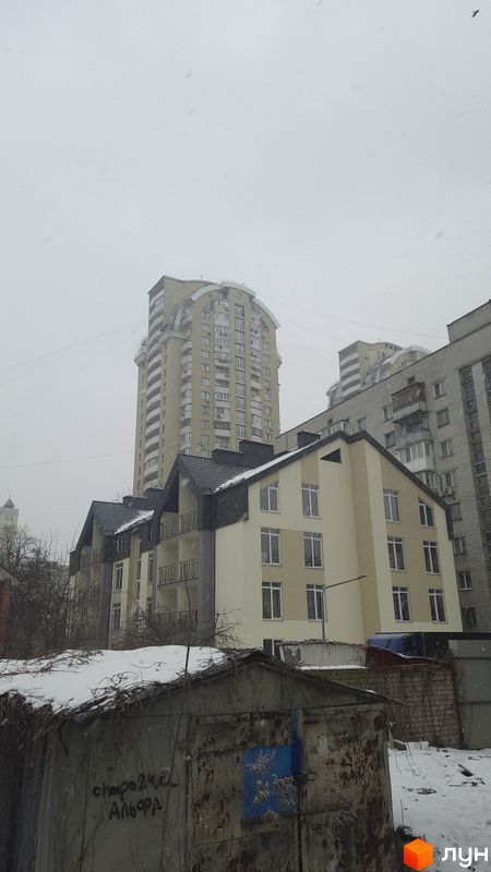 Хід будівництва вул. Макіївська, 17, Будинок, січень 2024