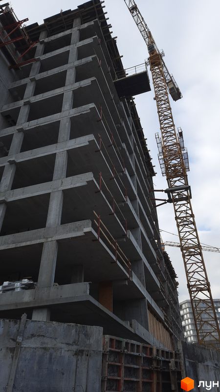Хід будівництва ЖК Respublika, 228 будинок, січень 2024