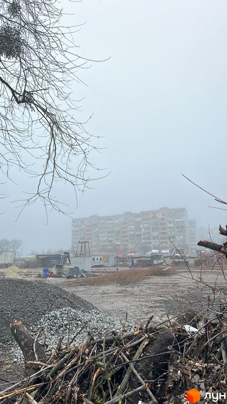Хід будівництва ЖК Пастерівський, 1 будинок, лютий 2024