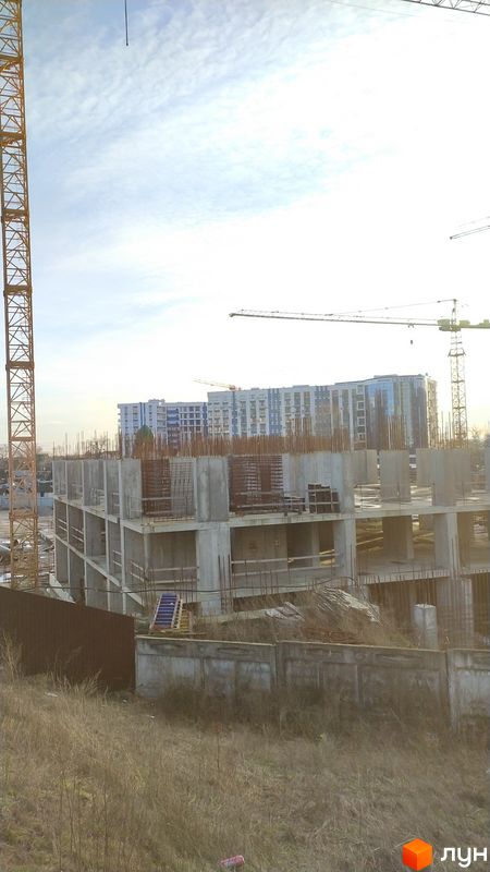Ход строительства ЖК Aura city, Дом B, февраль 2024