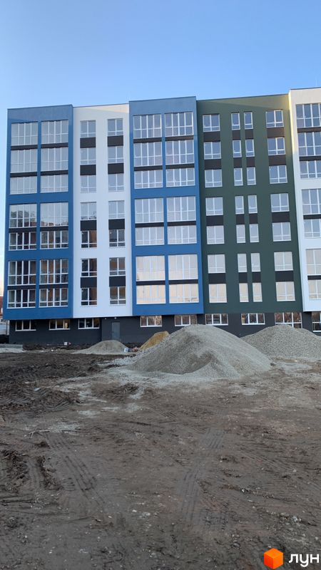 Ход строительства ЖК Киевский, 14 дом, февраль 2024