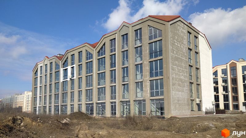 Хід будівництва ЖК Petrivsky Residence, 6 будинок, лютий 2024