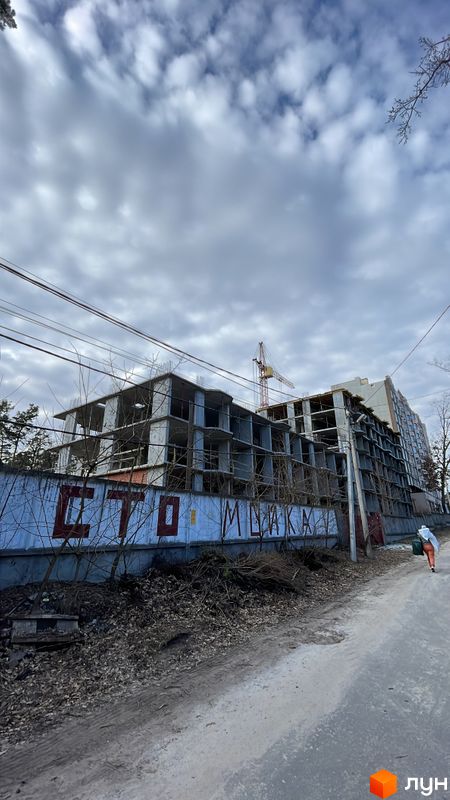Хід будівництва ЖК Мюнхаузен 2, 2 будинок, лютий 2024
