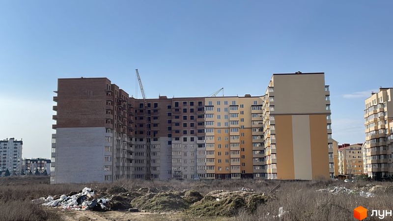 Хід будівництва ЖК Київський маєток, 12 будинок, лютий 2024