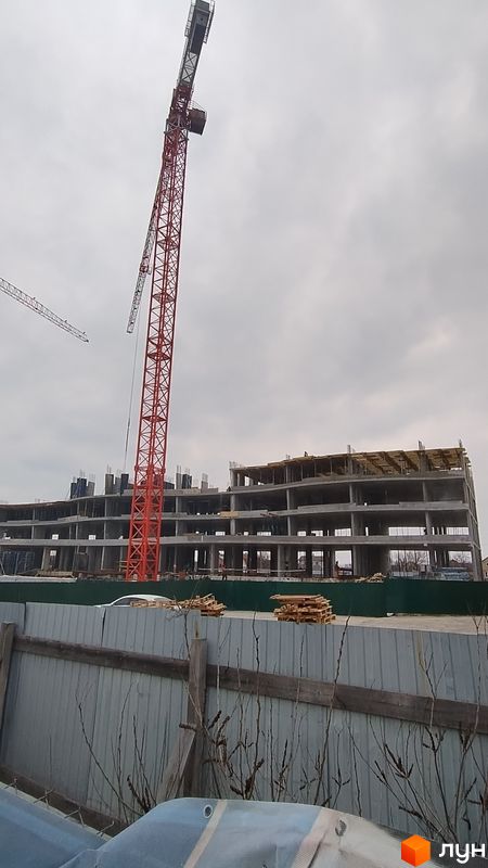 Хід будівництва ЖК Sky River 2, Будинок, березень 2024
