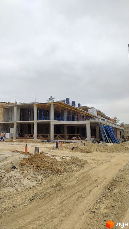 Хід будівництва ЖК Lion Hills, 1 будинок, березень 2024