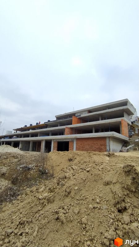 Ход строительства ЖК Lion Hills, 1 дом, март 2024