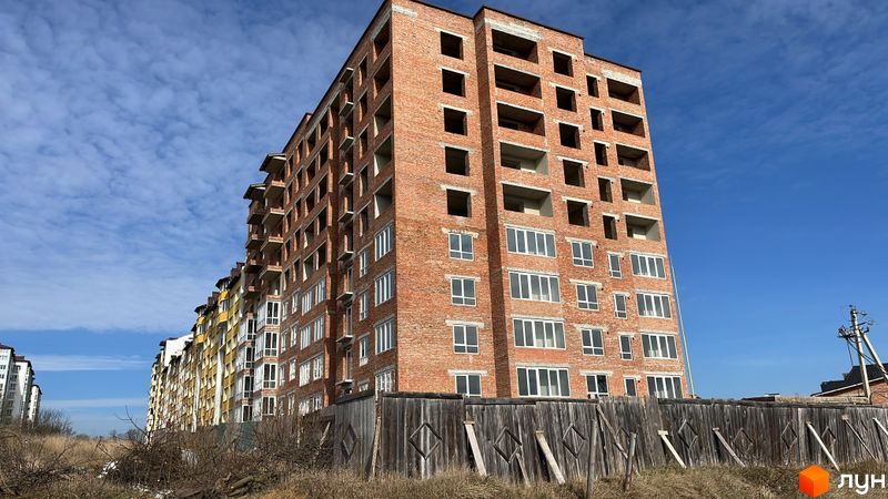 Ход строительства ЖК Світанковий, 3 очередь (дома 5, 6), март 2024