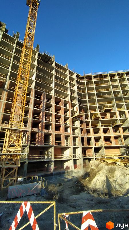 Ход строительства Русановская Гавань, 13-17 дом, март 2024