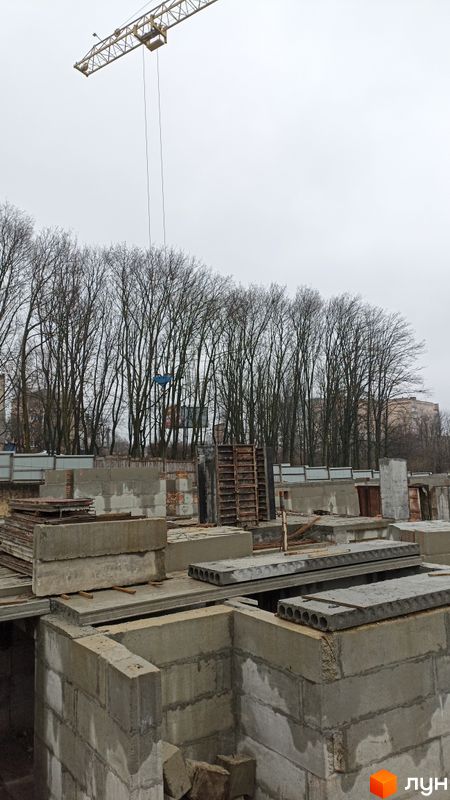 Ход строительства ЖК на Сливенской, Дом, март 2024