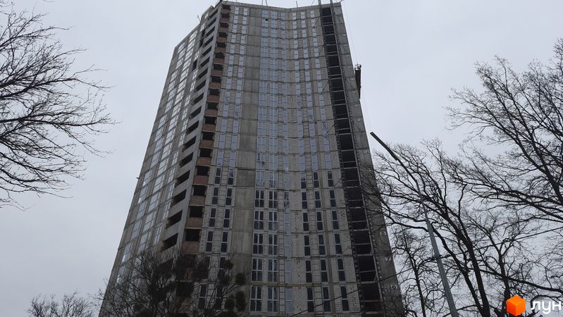 Ход строительства ЖК Вежа на Ломоносова, Дом, март 2024