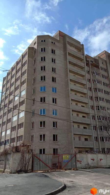 Хід будівництва ЖК на Єфимова, 1-2 секції, березень 2024