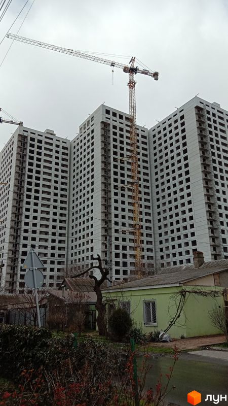 Хід будівництва ЖК Альтаїр-3, 5-7 будинки, березень 2024
