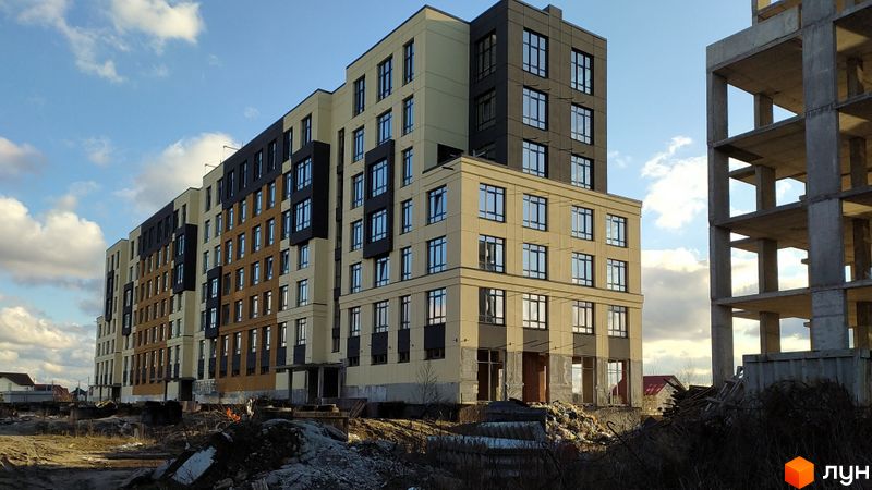 Хід будівництва ЖК Riverside, 8 будинок, березень 2024