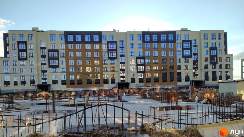 Хід будівництва ЖК Riverside, 8 будинок, березень 2024