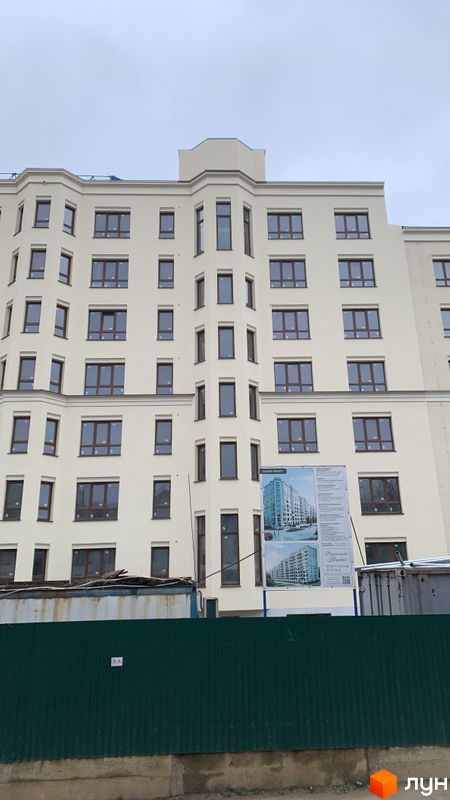 Хід будівництва ЖК Віденський Квартал, 1 будинок (секція Д), березень 2024