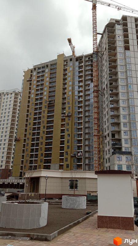 Ход строительства ЖК KADORR City, 65 жемчужина, март 2024