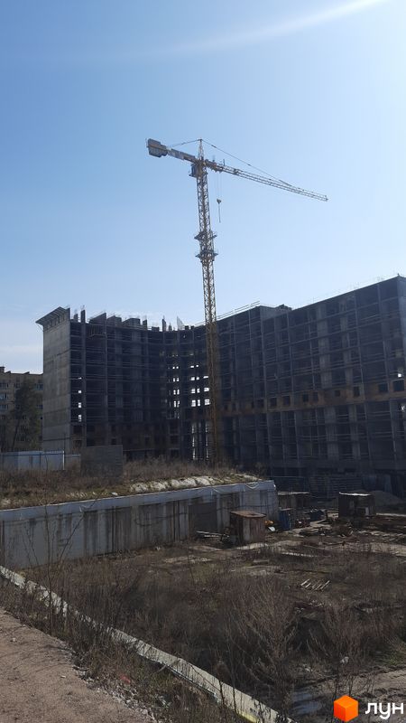 Ход строительства ЖК Святобор, 7 дом (секции 1-3), март 2024