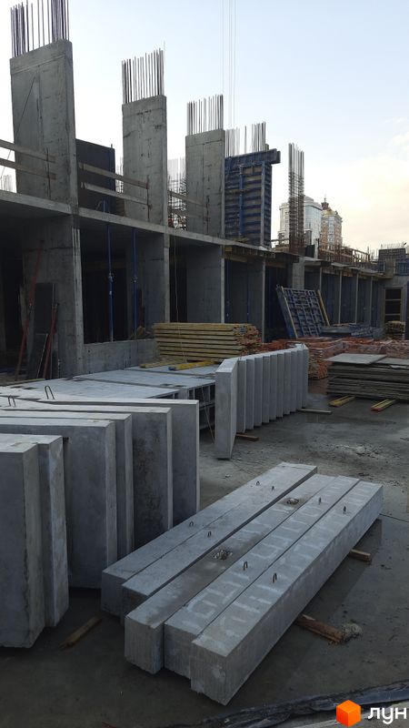 Хід будівництва ЖК Standard One Obolon, Будинок, березень 2024