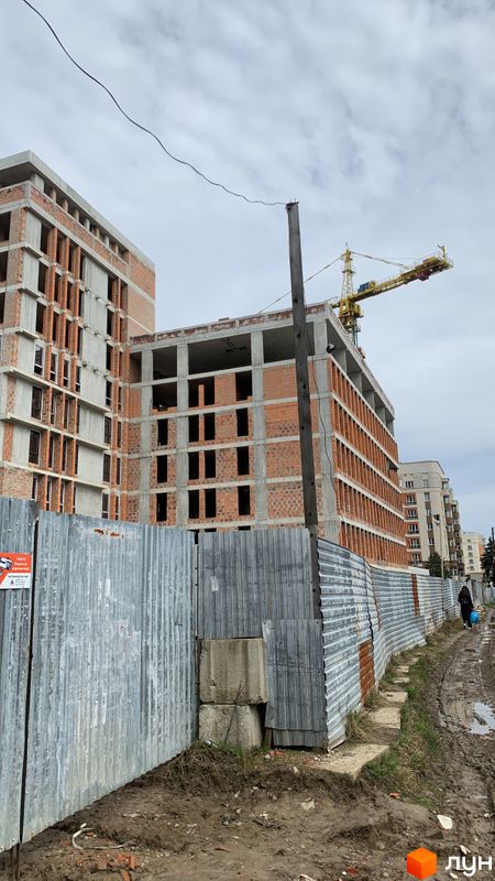 Хід будівництва ЖК на Стрийській, 7 будинок, березень 2024