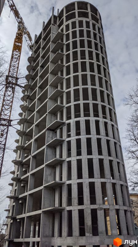 Хід будівництва вул. Лукаша, 1, Будинок, березень 2024