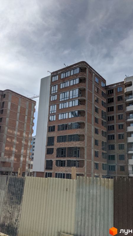 Ход строительства ЖК На Трускавецкой, дом Е, март 2024