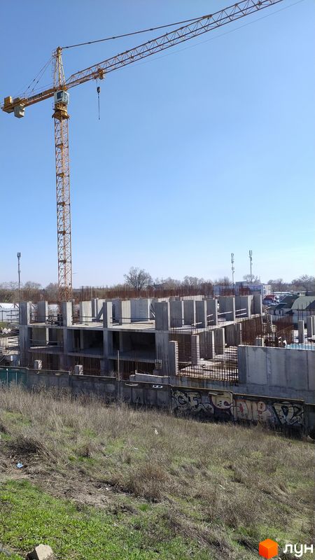Хід будівництва ЖК Aura city, Будинок B, березень 2024