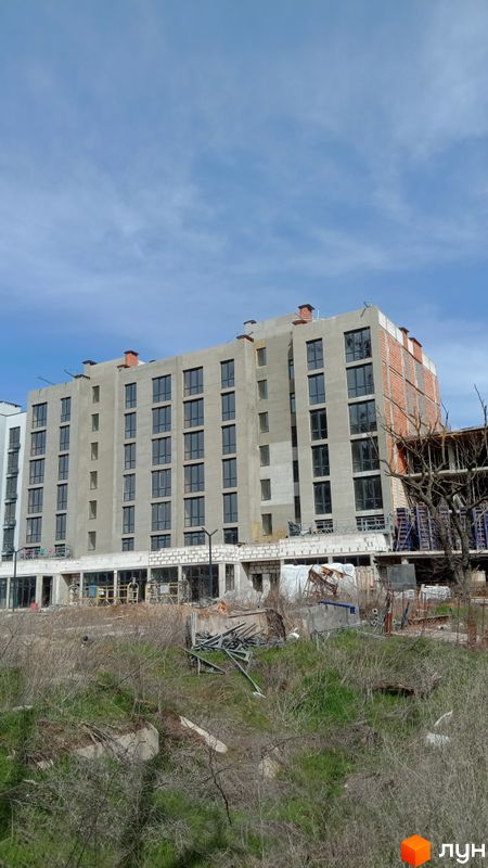 Ход строительства ЖК Приморские Сады, 8 дом (секции 12, 13), март 2024