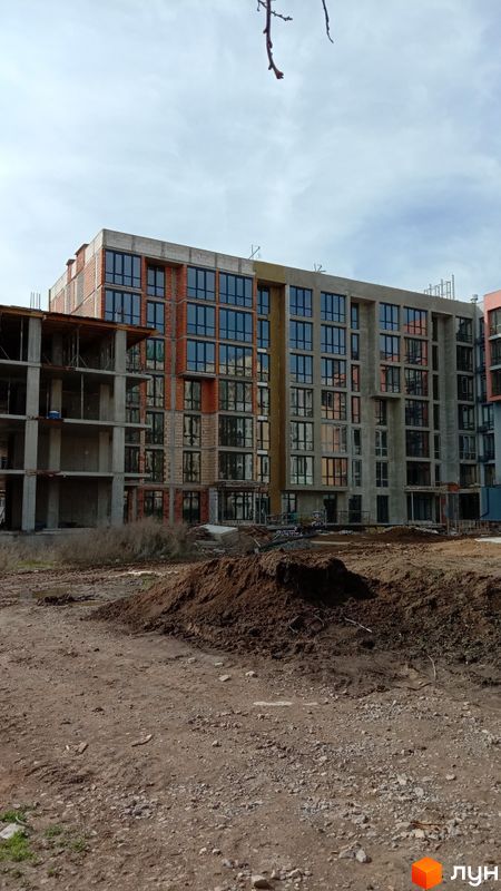 Ход строительства ЖК Приморские Сады, 8 дом (секции 12, 13), март 2024