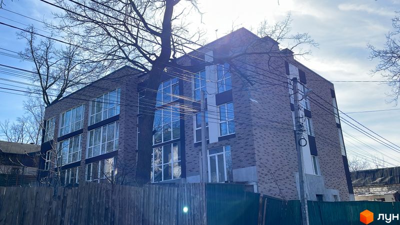 Хід будівництва Клубний будинок „Новооскольський“, 1 будинок, березень 2024