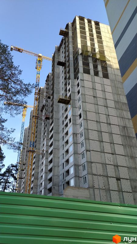Хід будівництва ЖК Вудсторія, 6 будинок, березень 2024